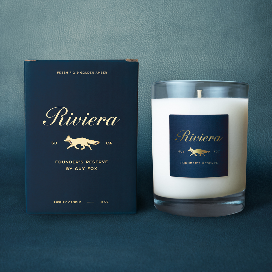 Guy Fox Riviera Founders Reserve Candle