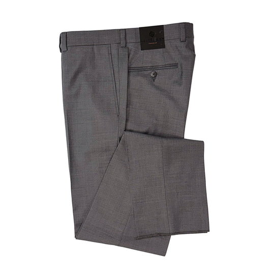 Riviera by Jack Victor- Traveler Dress Pant in Medium Grey