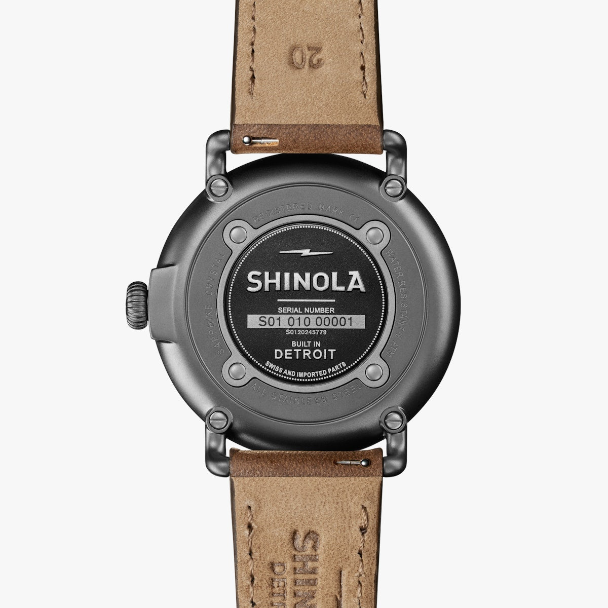 Shinola The Runwell 41mm Watch in Petosky