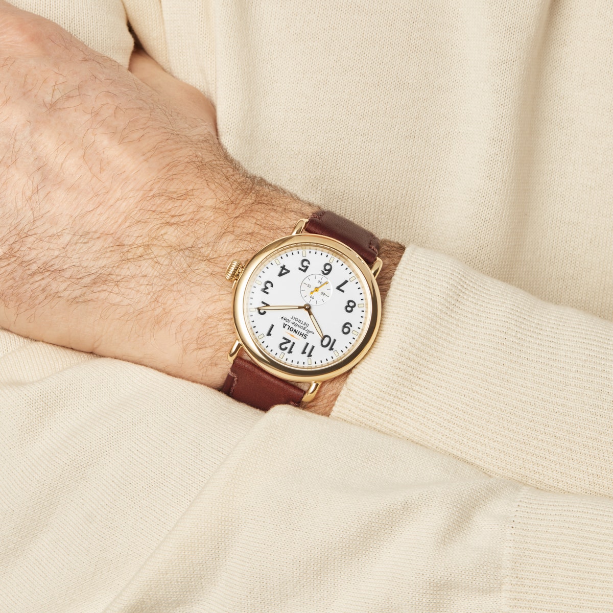 The Runwell 47mm White