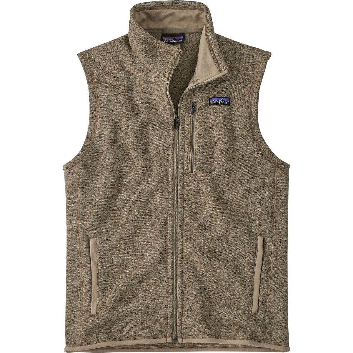 Patagonia Mens Better Sweater Vest in Seabird Grey