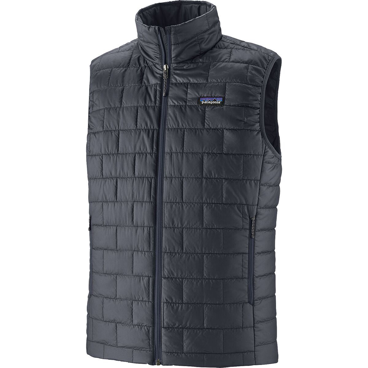 Patagonia Mens Nano Puff Vest in Smoulder Blue