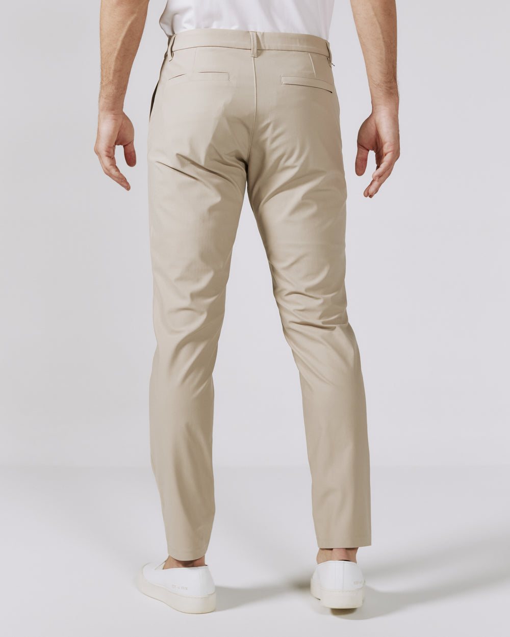 7 Diamonds Infinity Athletic Fit Chino Pant in Khaki