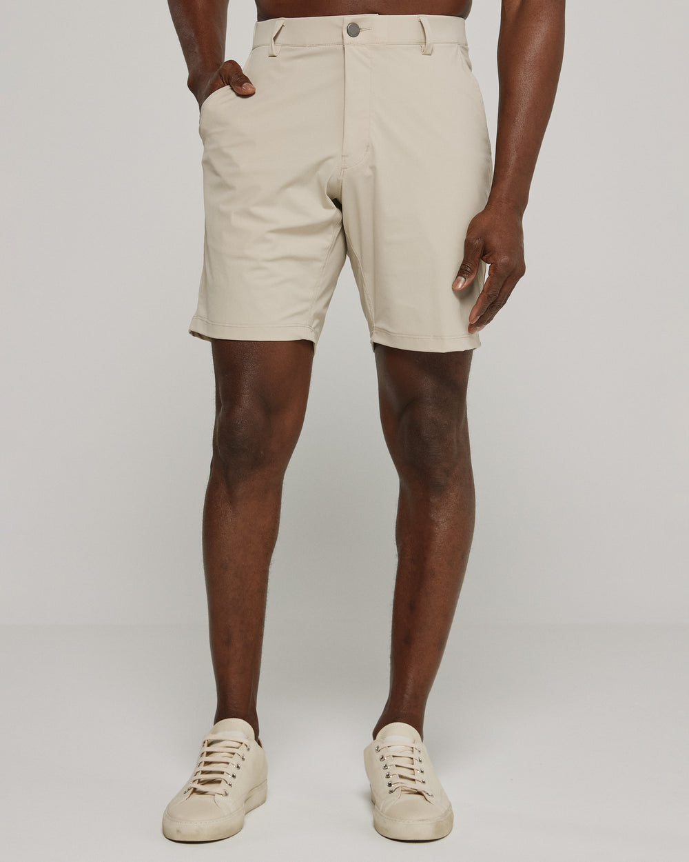 7 Diamonds Zuma 8" Short in Khaki