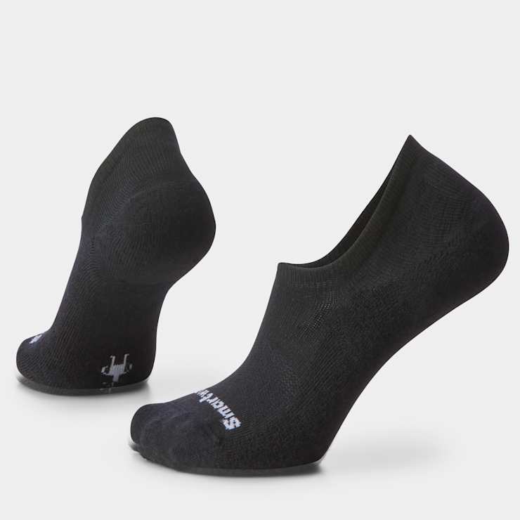 Womens Smartwool Everyday Light Cushion No Show Socks in Black