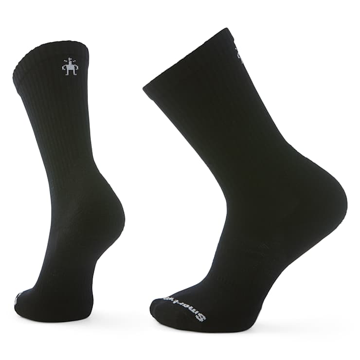 Smartwool Mens Everyday Athletic Crew Socks in Black
