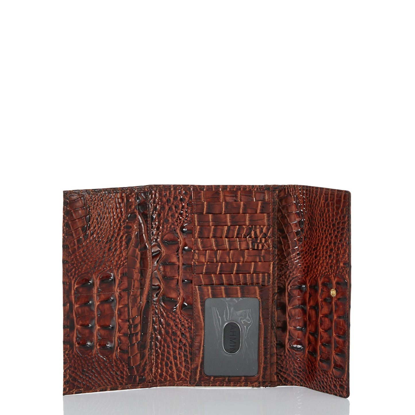Womens Brahmin Pecan Melbourne Cordelia Wallet