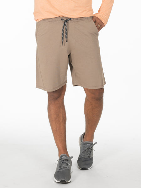 TASC Mens Carrollton Classic Short in Driftwood