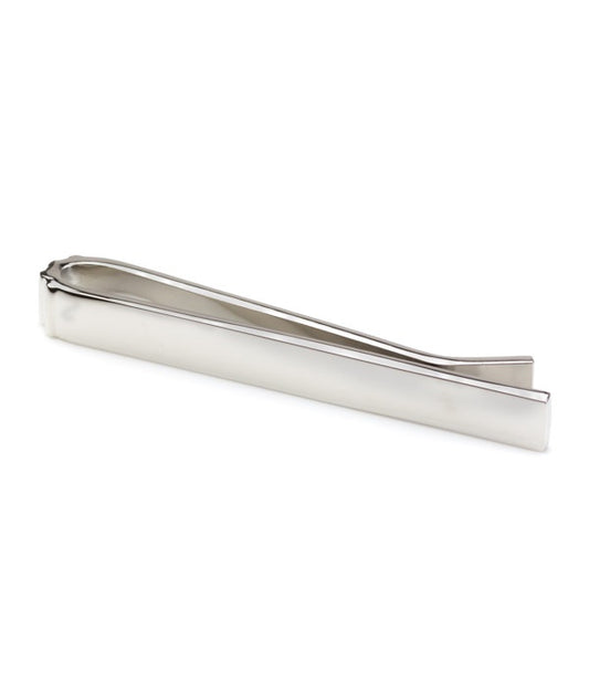 Pacific Silk Tie Slide in Silver