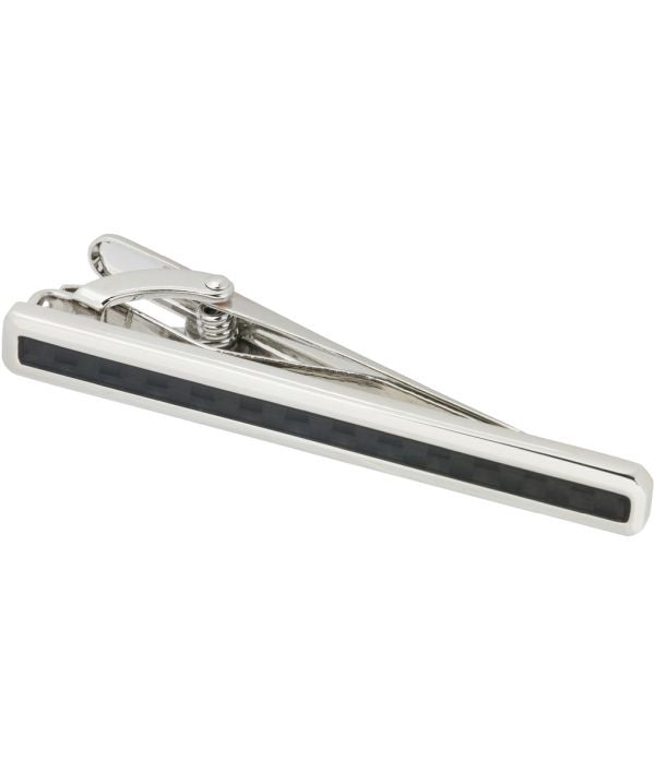 Pacific Silk Tie Slide in Carbon Fiber
