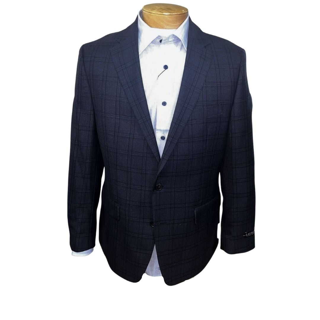 Ralph Lauren Ultraflex Wool Blend Sportcoat in Blue/Brown