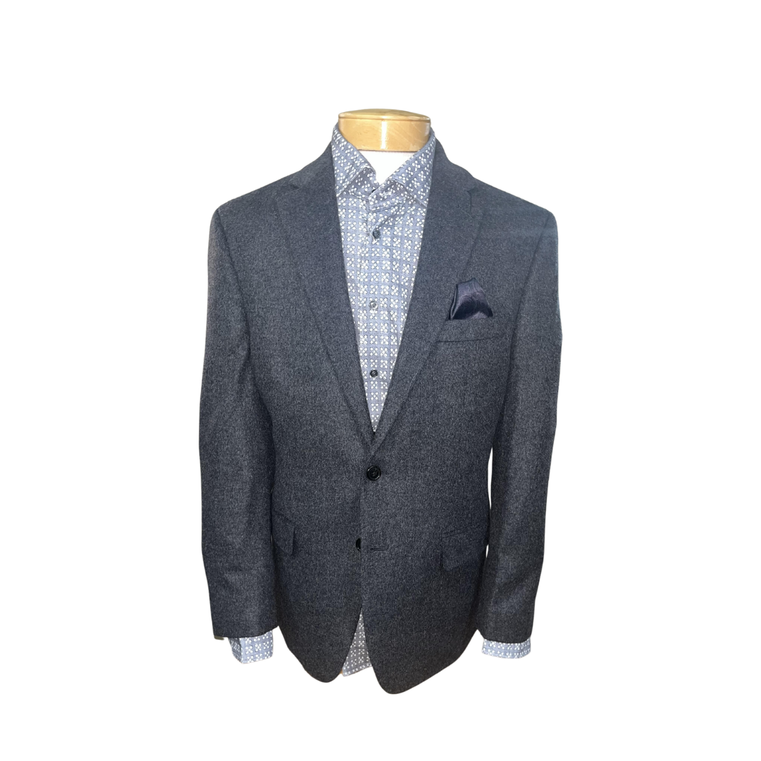 Ralph Lauren Ultraflex Wool/Silk Blend Sportcoat in Dark Grey