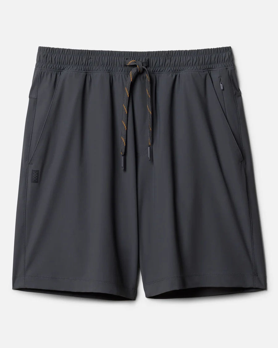 Rhone Mens 7" Unlined Pursuit Short in Asphalt
