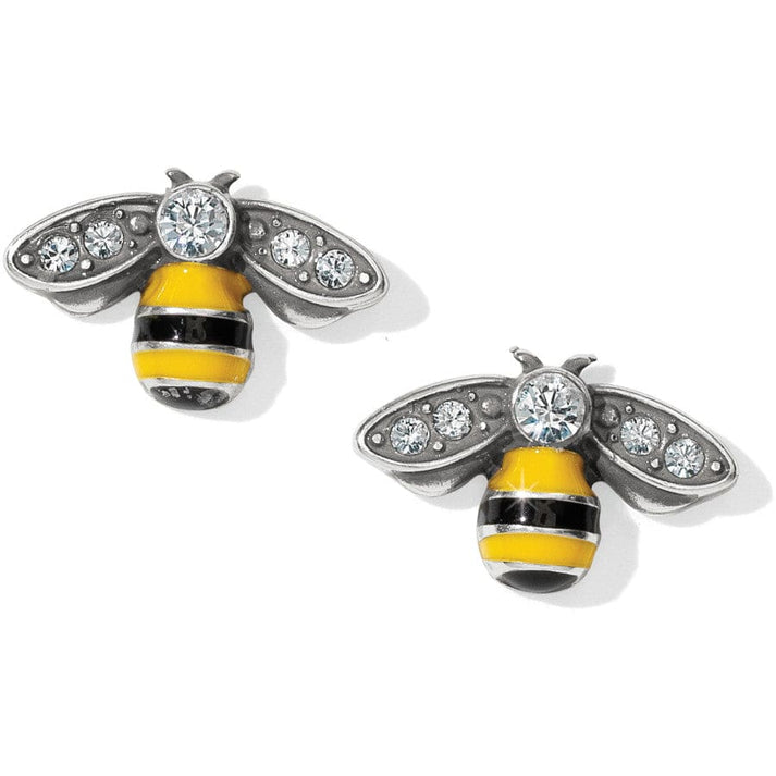 Womens Brighton Bee Happy Mini Post Earrings