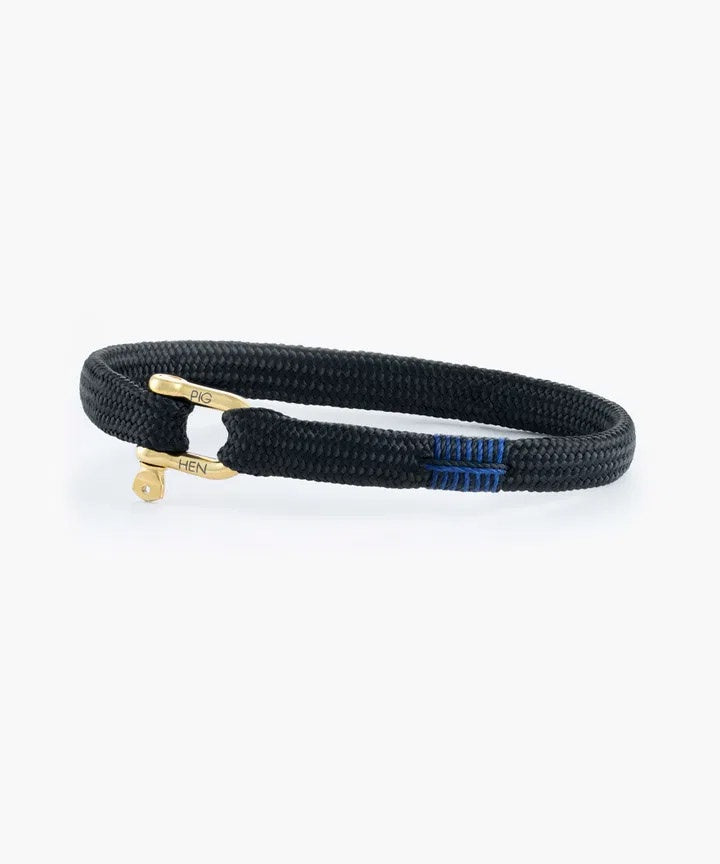 Pig & Hen Vicious Vik Bracelet in Black/Gold