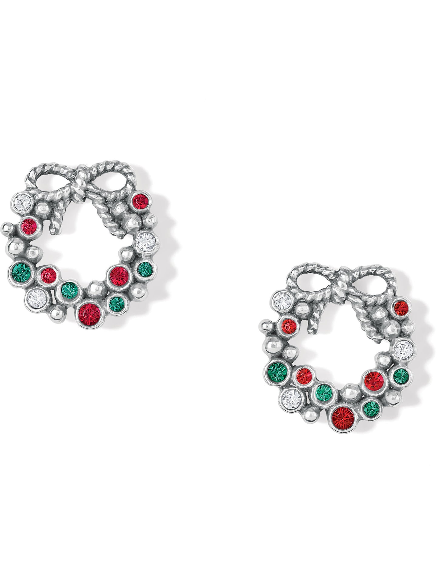 Womens Brighton Eternal Joy Wreath Mini Post Earring