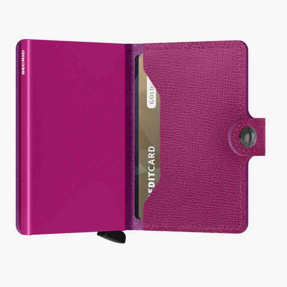 Secrid Miniwallet in Crisple Fuchsia