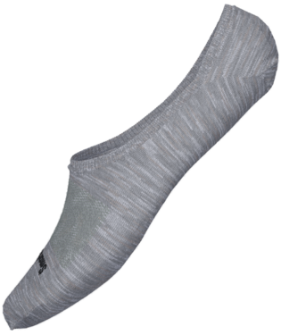 Smartwool Mens Everyday Light Cushion No Show Socks in Light Grey