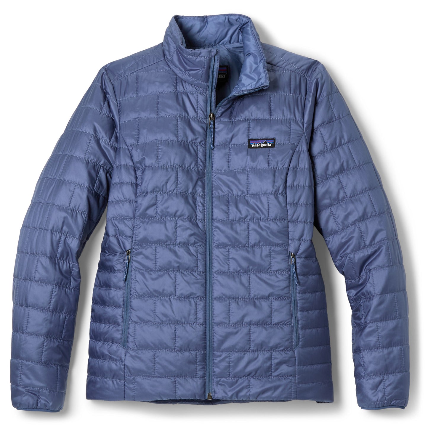 Womens Patagonia Nano Puff Jacket in Current Blue