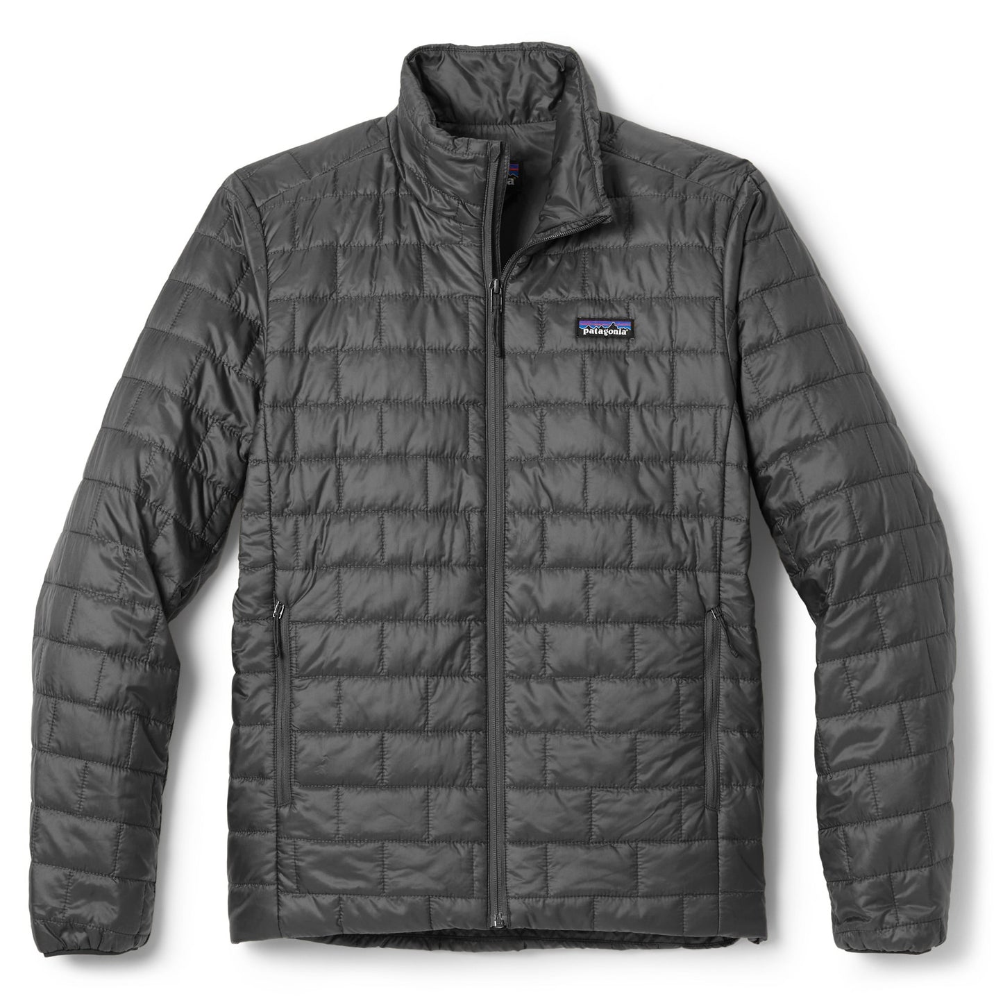 Patagonia Mens Nano Puff Jacket in Forge Grey