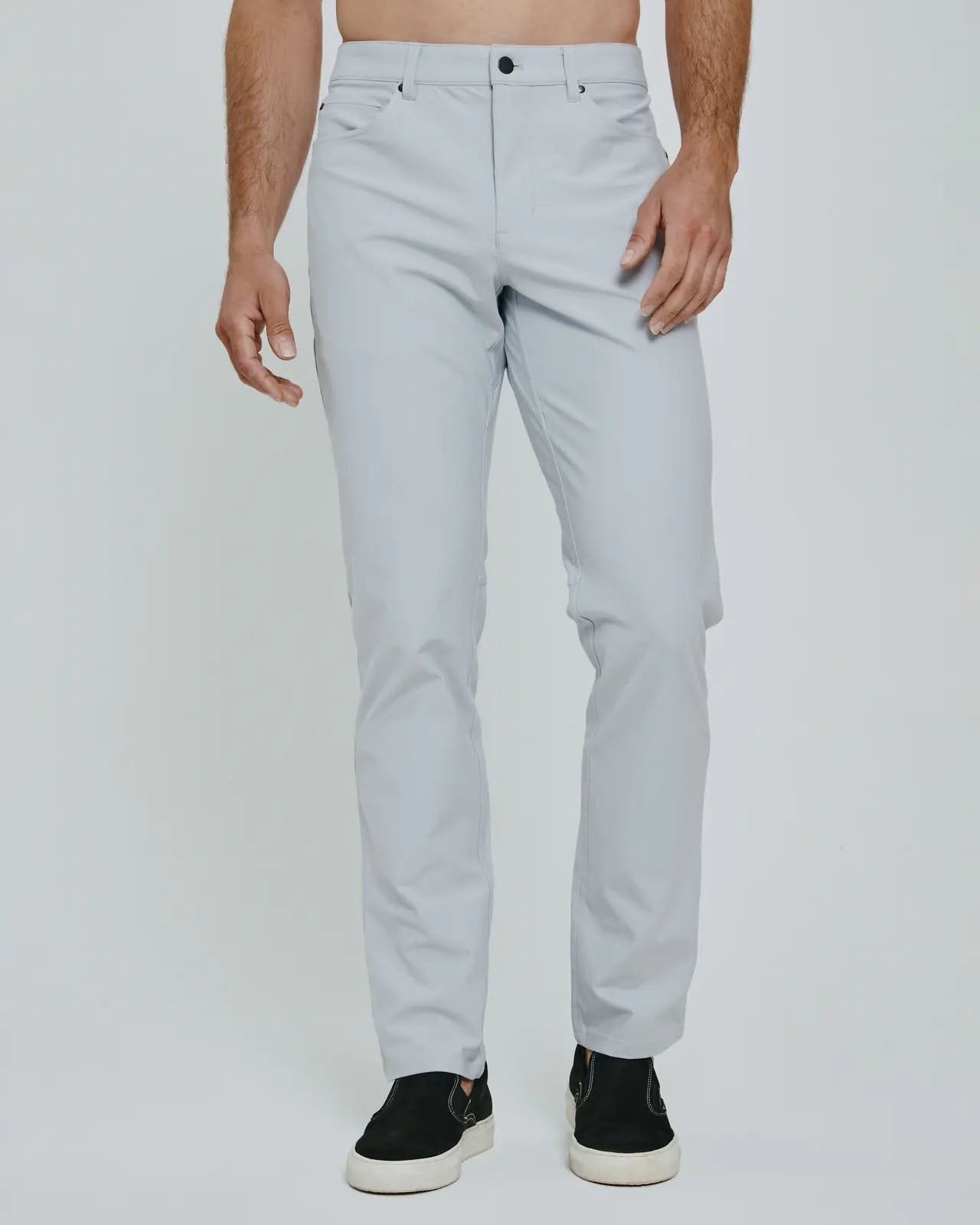7 Diamonds Infinity 7-Pocket Pants in Fog