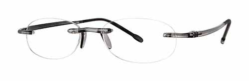 Scojo New York Original Gels Reading Glasses in Pit Stop Grey