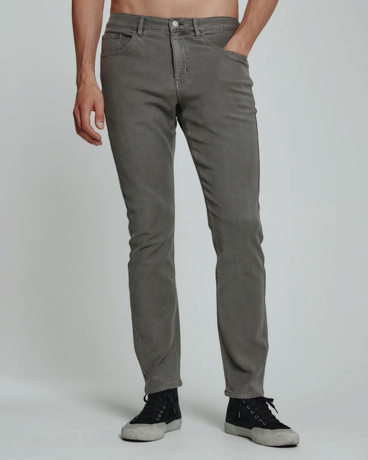 7 Diamonds Mens Generation 5 Pocket Pant in Iron