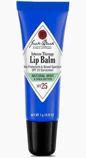 Jack Black Intense Therapy Lip Balm SPF 25 with Natural Mint & Shea Butter