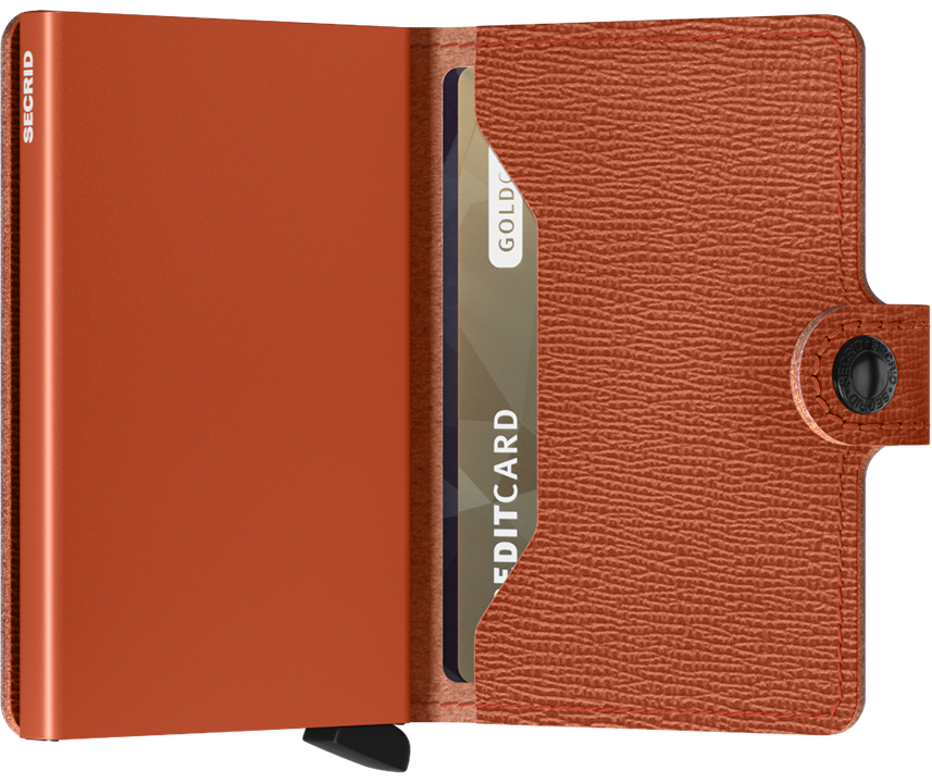 Secrid Miniwallet in Crisple Pumpkin