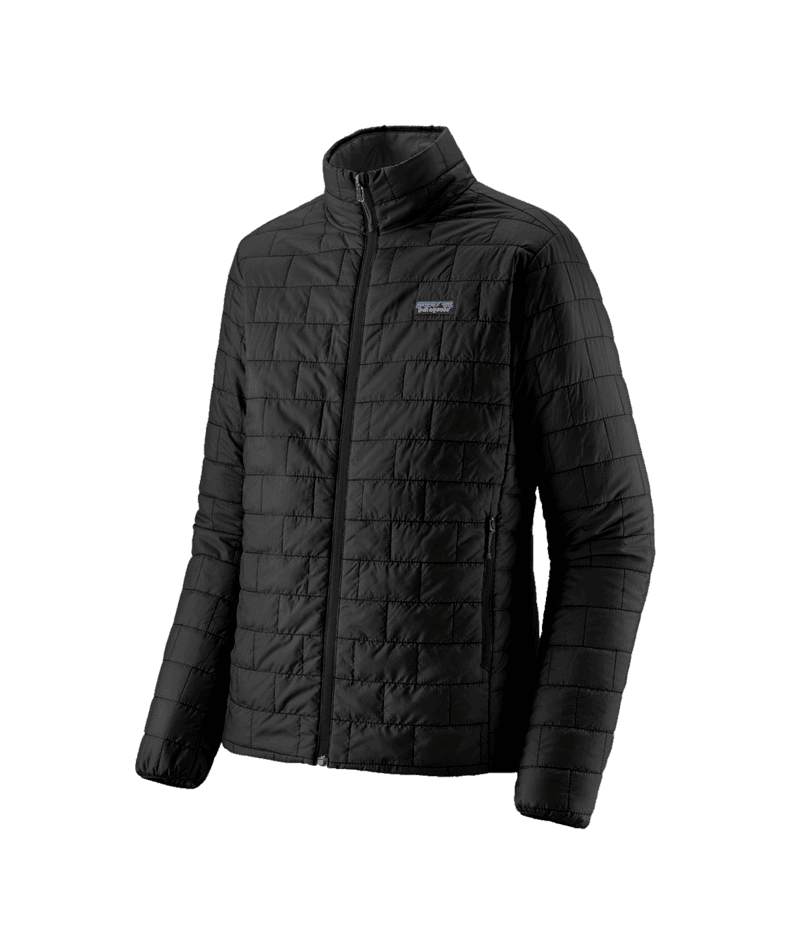Patagonia Mens Nano Puff Jacket in Black