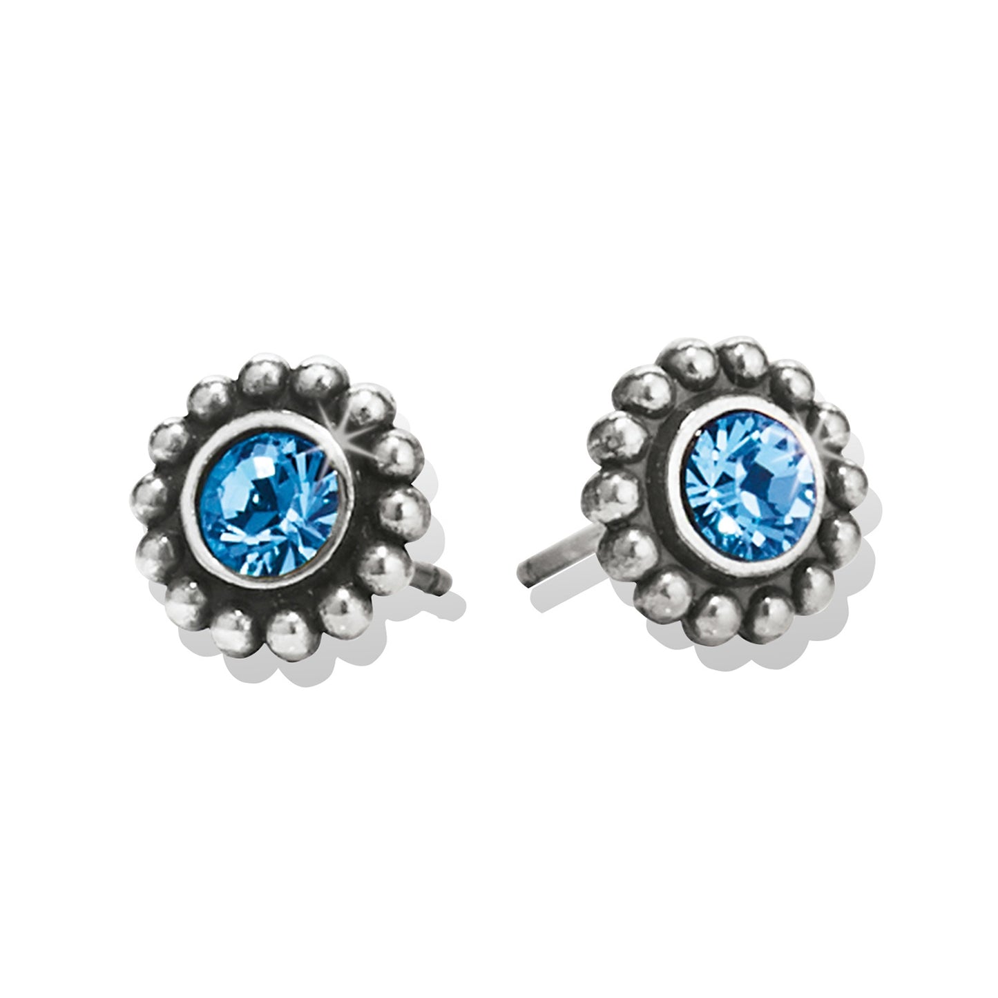 Womens Brighton Twinkle Mini Post Earrings in Blue