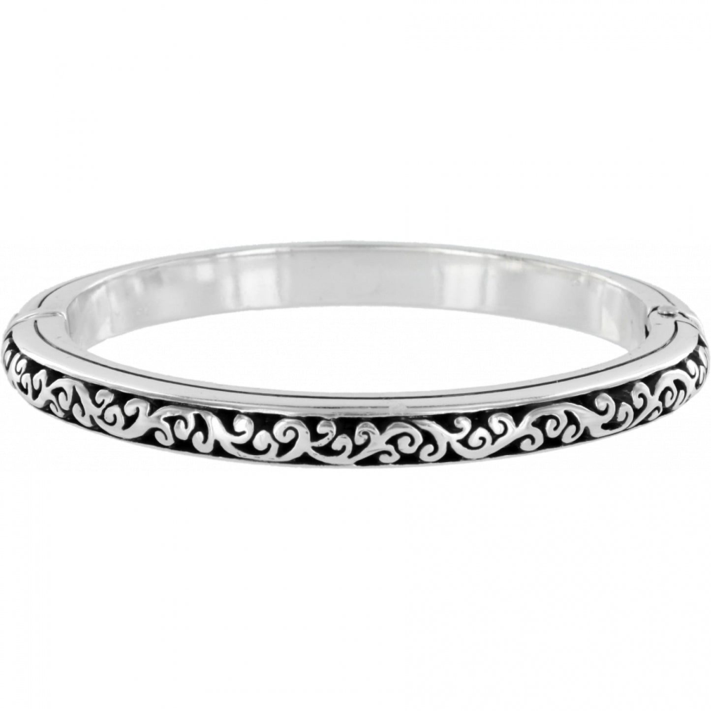 Womens Brighton Sacred Cross Hinged Bangle