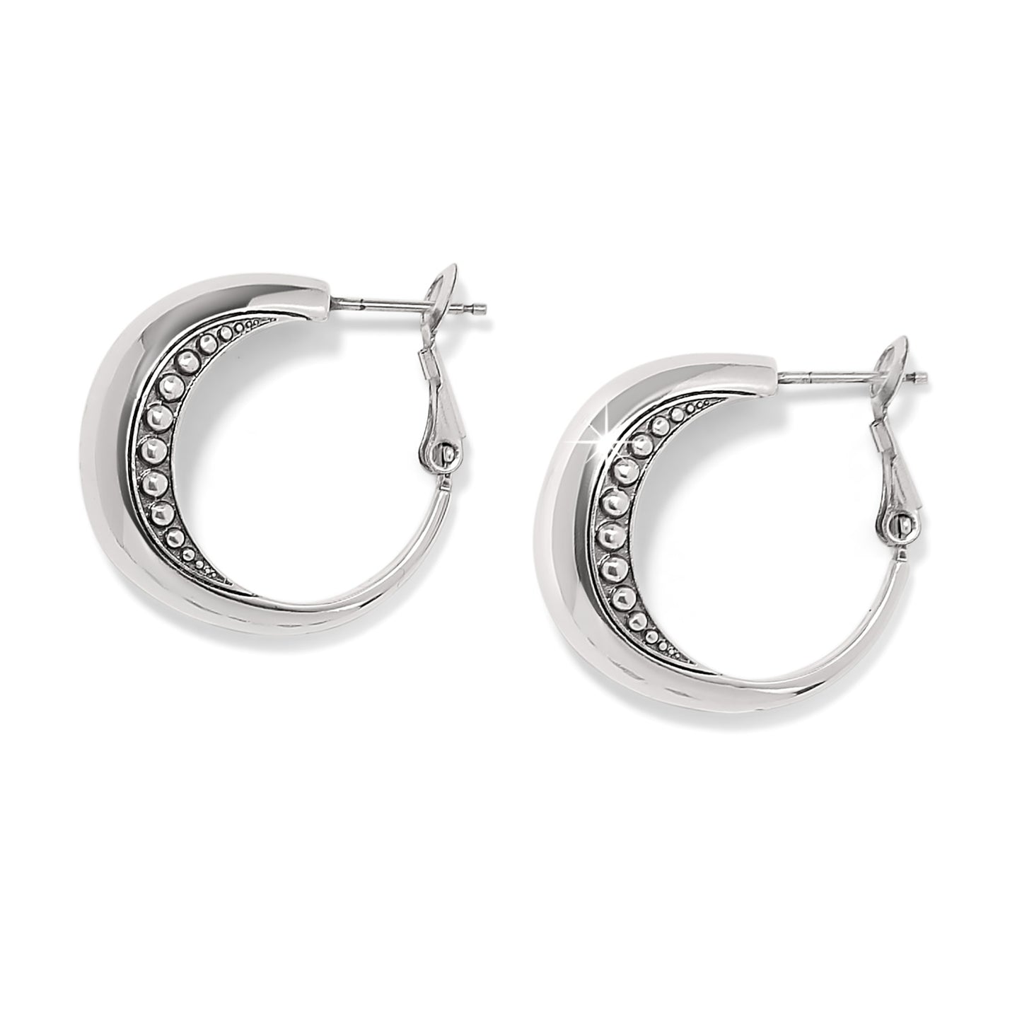Womens Brighton Pretty Tough Arch Hoop Earrings