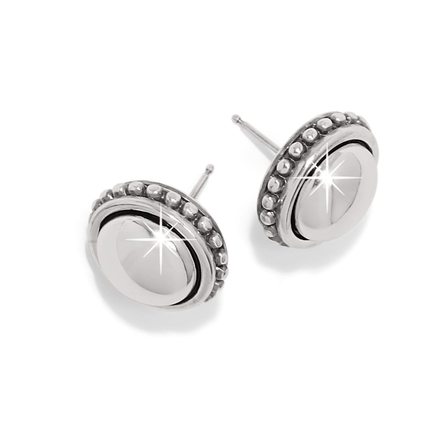 Womens Brighton Pretty Tough Bold Stud Post Earrings