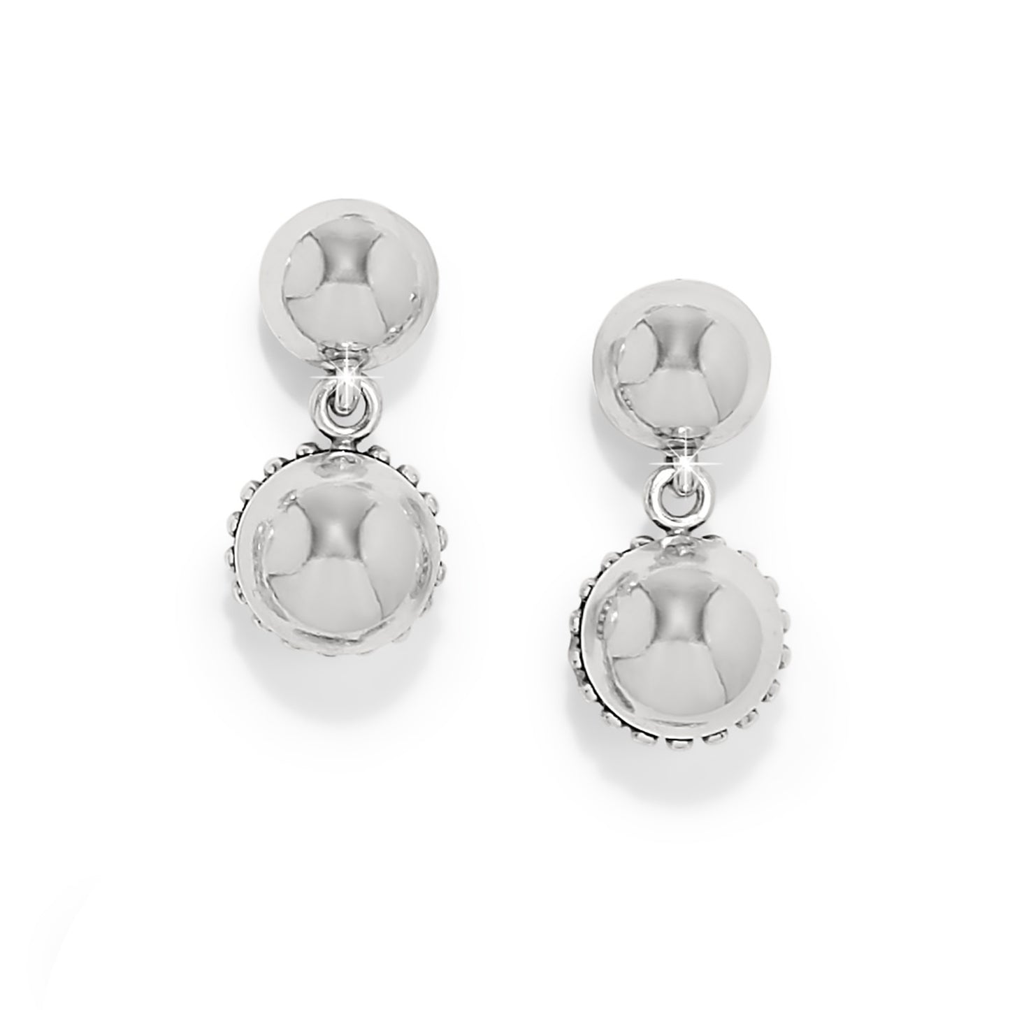 Womens Brighton Pretty Tough Bold Stud Post Drop Earrings