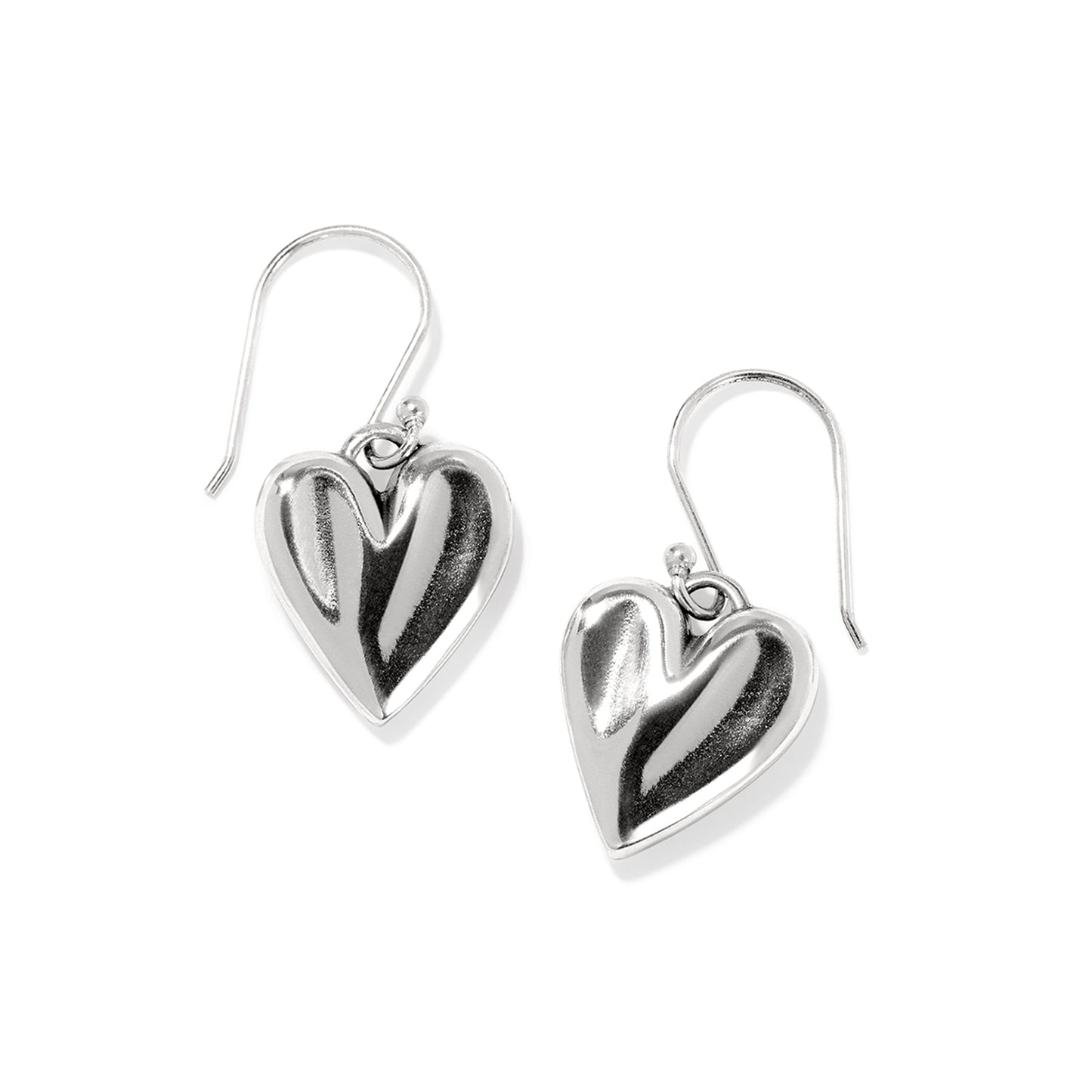 Womens Brighton Cascade Heart Reversible French Wire Earrings