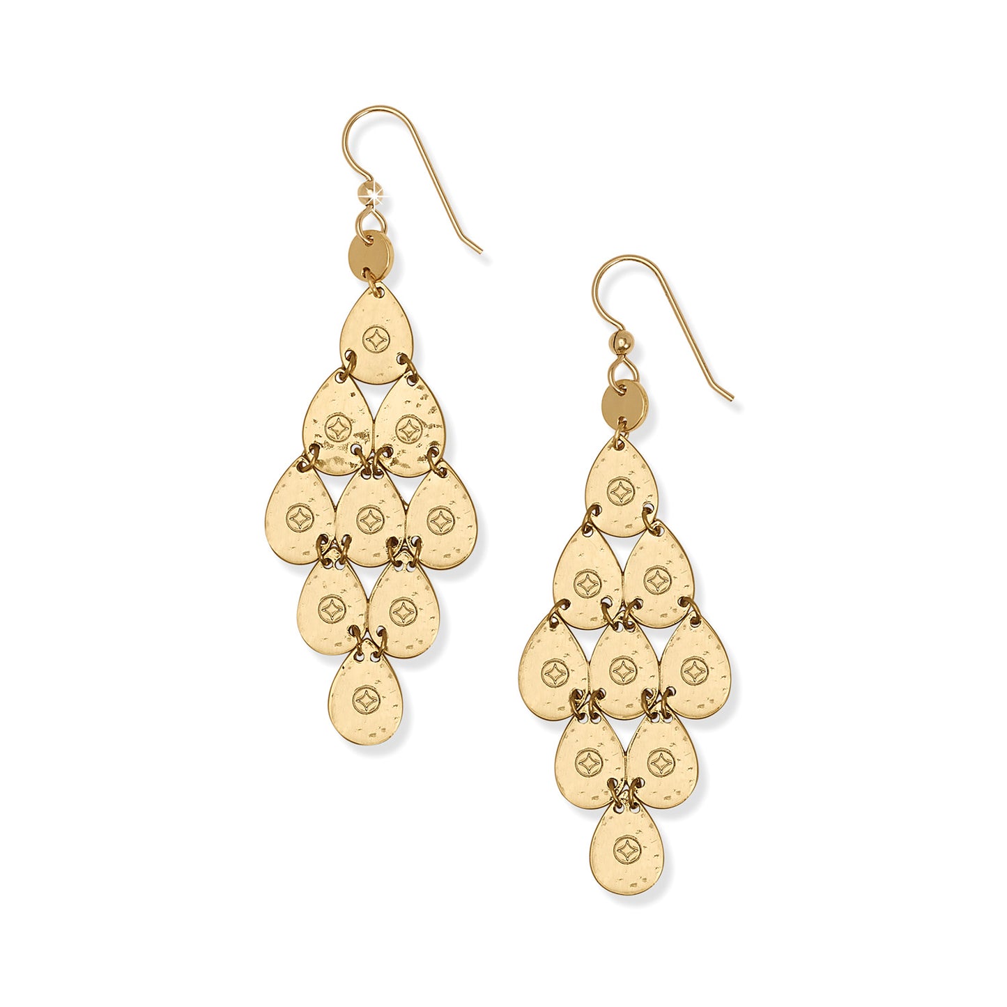 Womens Brighton Palm Canyon Teardrop French Wire Earrings