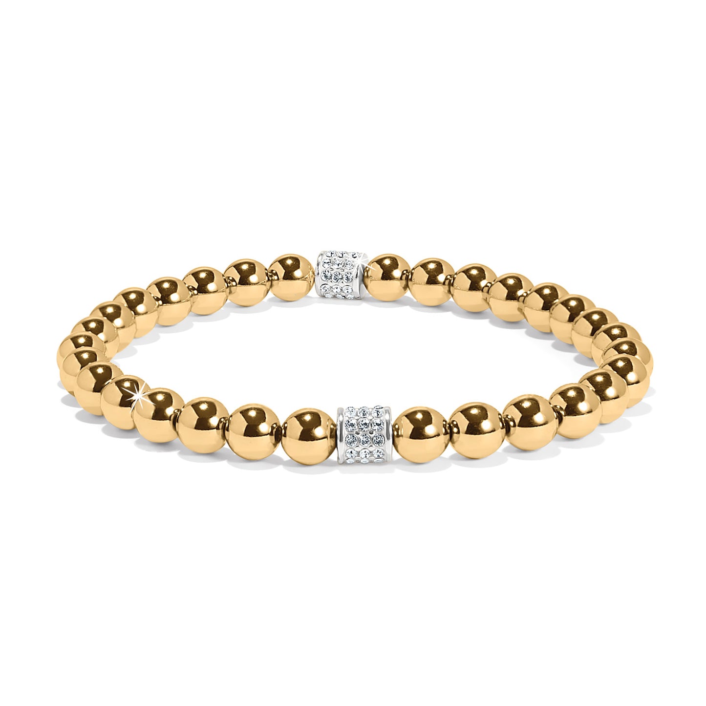 Womens Brighton Meridian Petite Stretch Bracelet in Gold