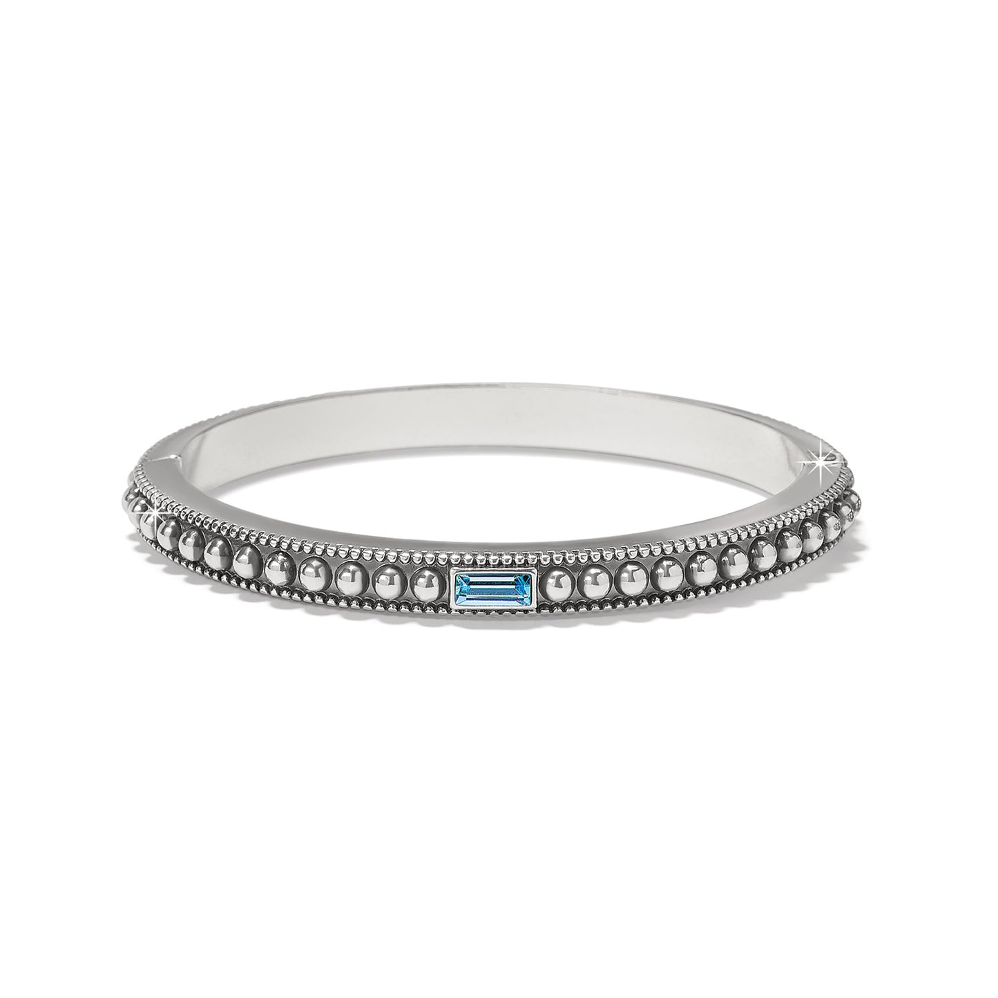Womens Brighton Pretty Tough Gem Hinged Bangle