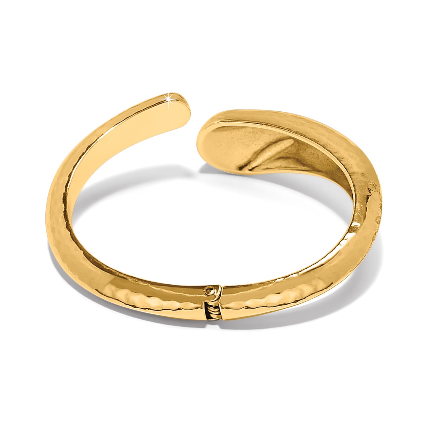 Womens Brighton Nile Open Hinge Bangle in Gold