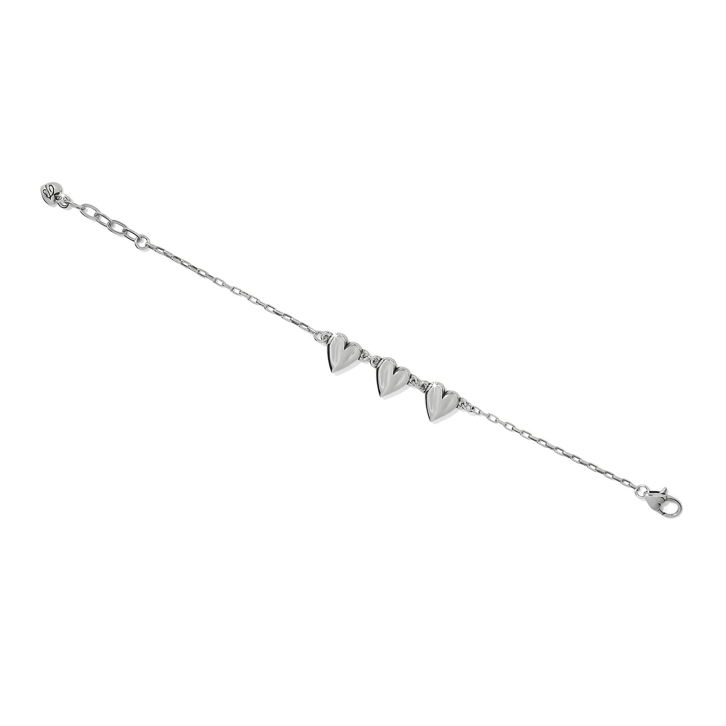 Womens Brighton Cascade Heart Trio Bracelet