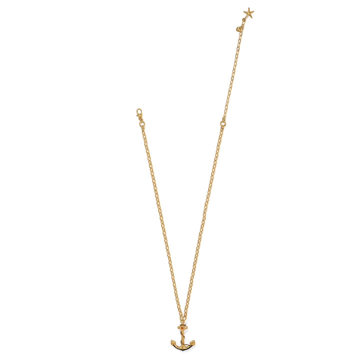 Womens Brighton Twilight Waters Anchor Necklace