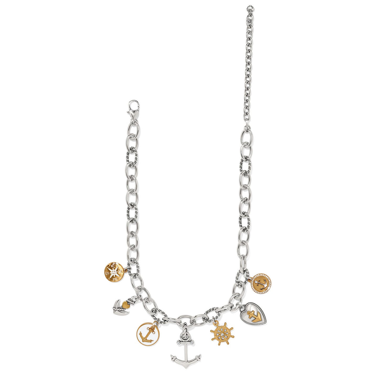 Womens Brighton Anchors Aweigh Necklace