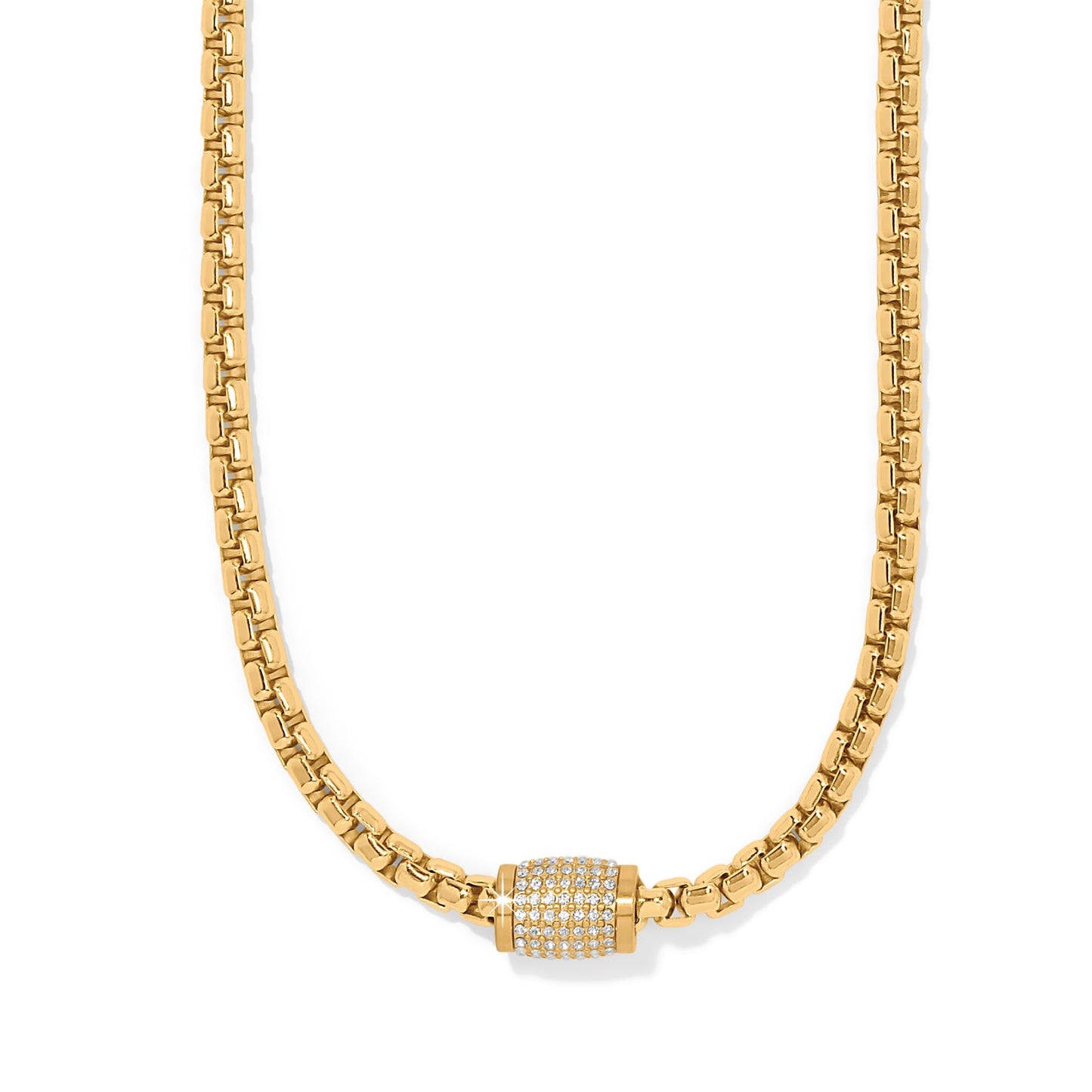 Womens Brighton Meridian Solis Necklace in Gold