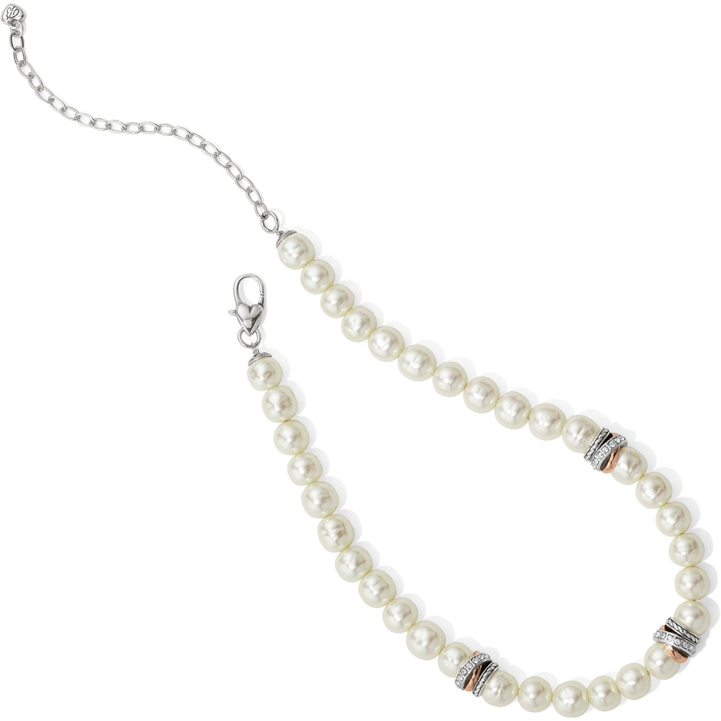 Womens Brighton Neptune's Rings Pearl Short Necklace