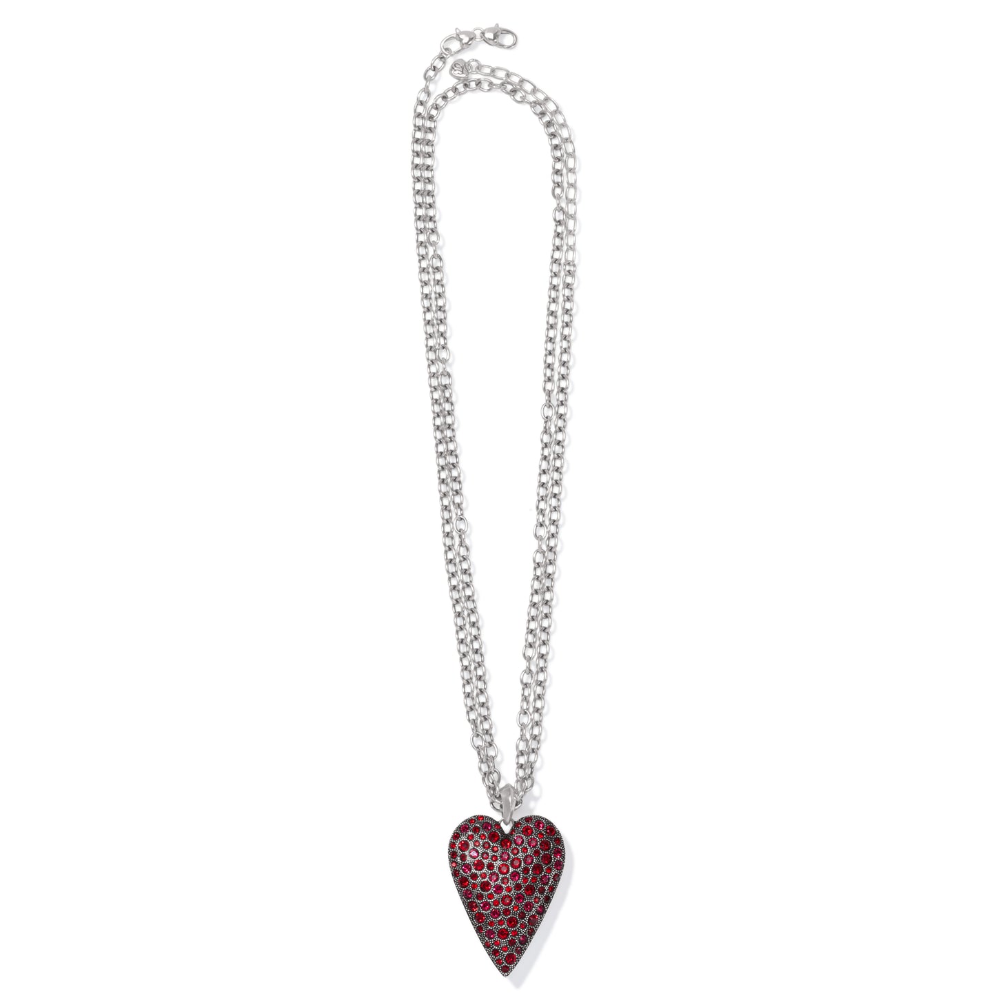 Womens Brighton Glisten Heart Convertible Necklace