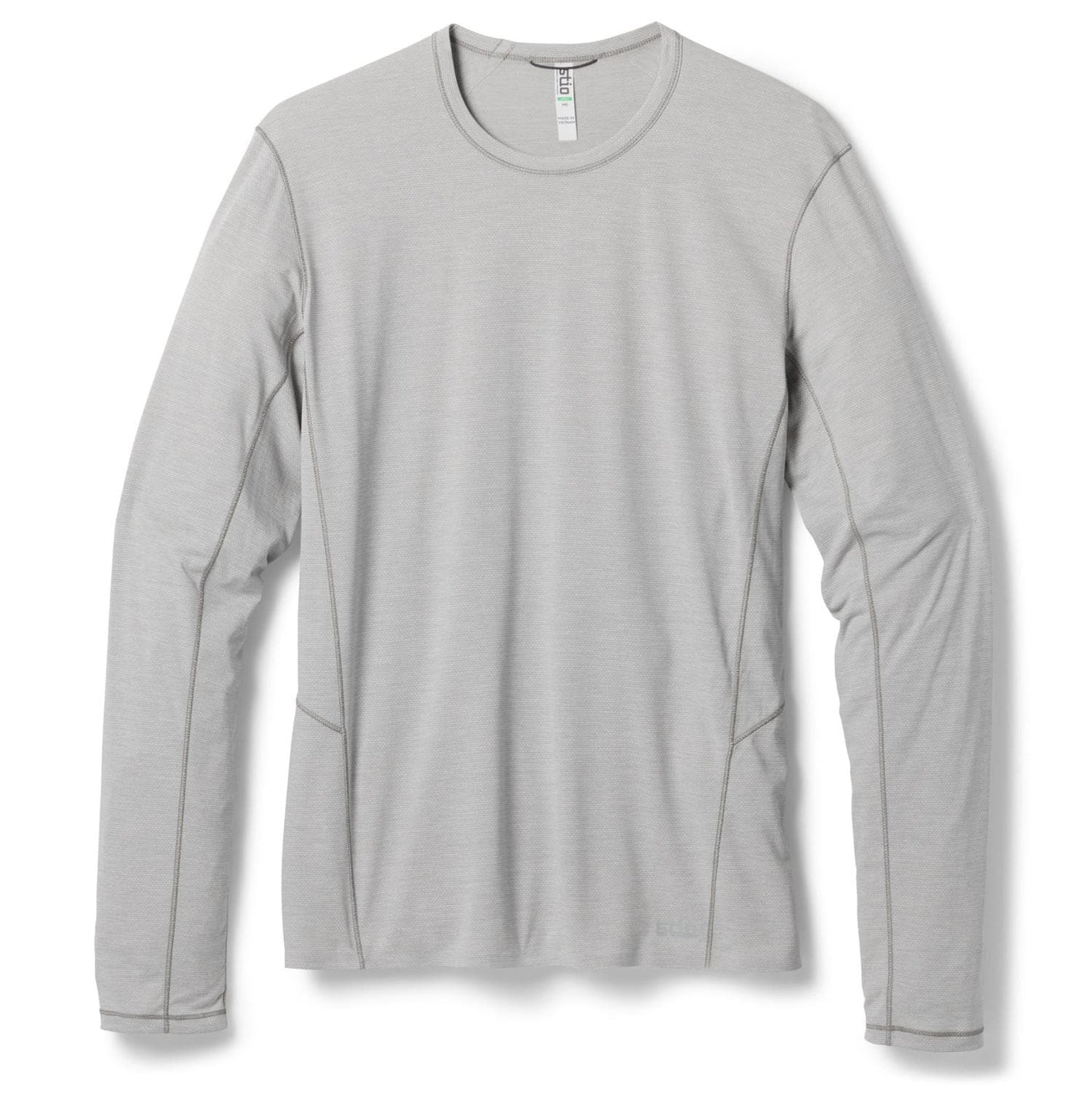 Stio Mens Lucent Long Sleeve Tee in Quiet Grey Heather