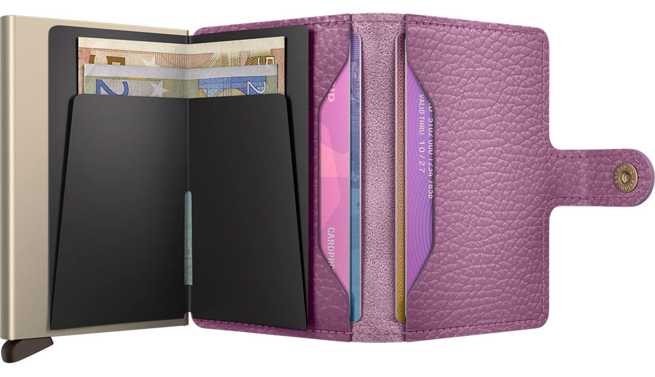 Secrid Miniwallet Pebble in Orchid