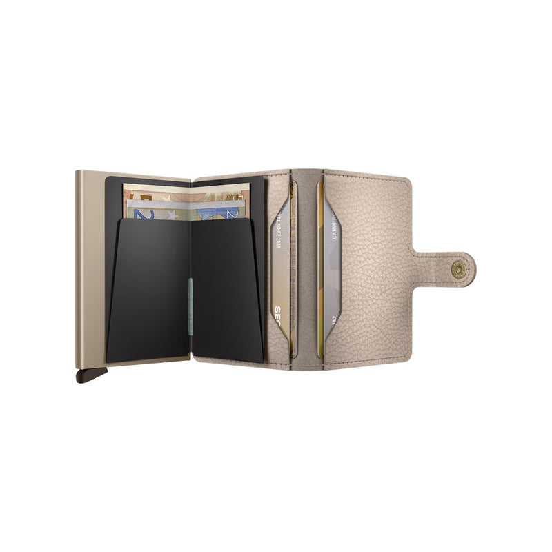 Secrid Miniwallet Pebble in Latte