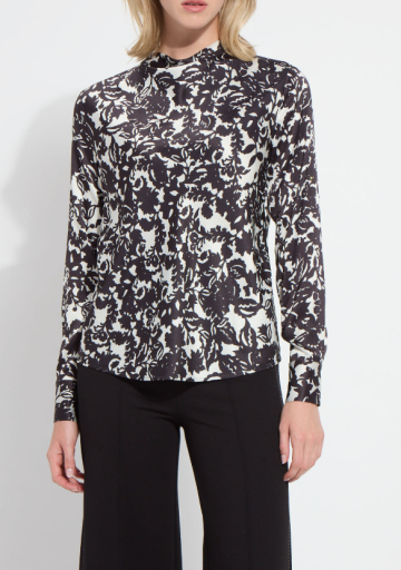 Womens Lysse Evan Crystal Embellished Blouse in Dreamscape